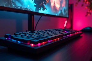 Fedt gaming setup